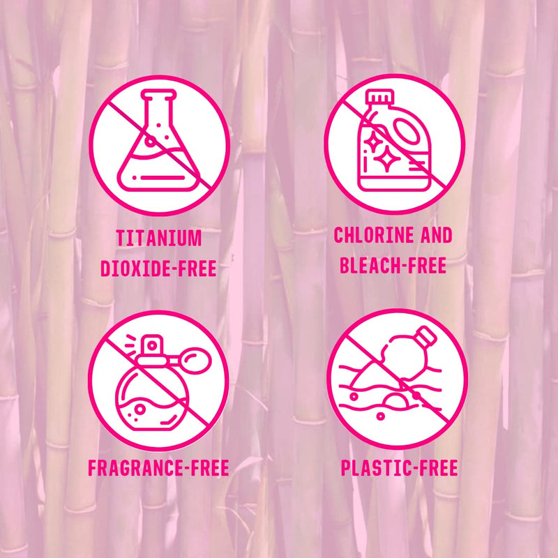 Flo Organic Bamboo Leakproof, Highly Absorbent Slim Panty Liners - Individually Wrapped - Biodegradable & Cruelty, Plastic & Vegan Free - 24 Pack 24 Count (Pack of 1) - NewNest Australia