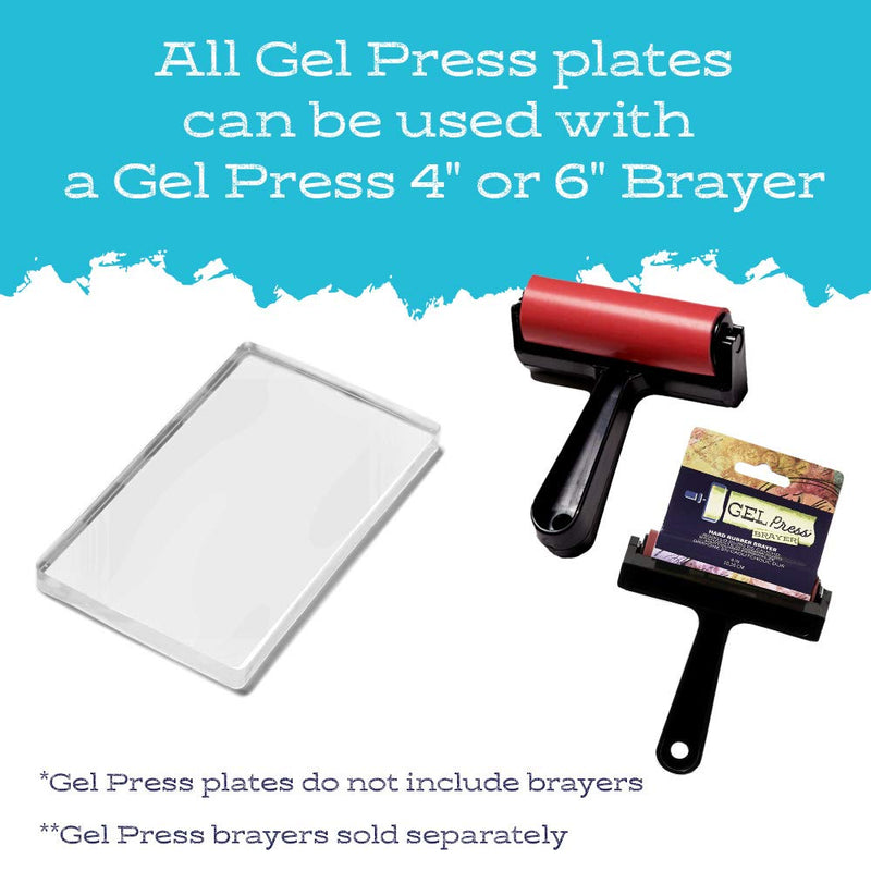 Gel Press Gel Printing Plate 3"x5" 10808 3" x 5" - NewNest Australia