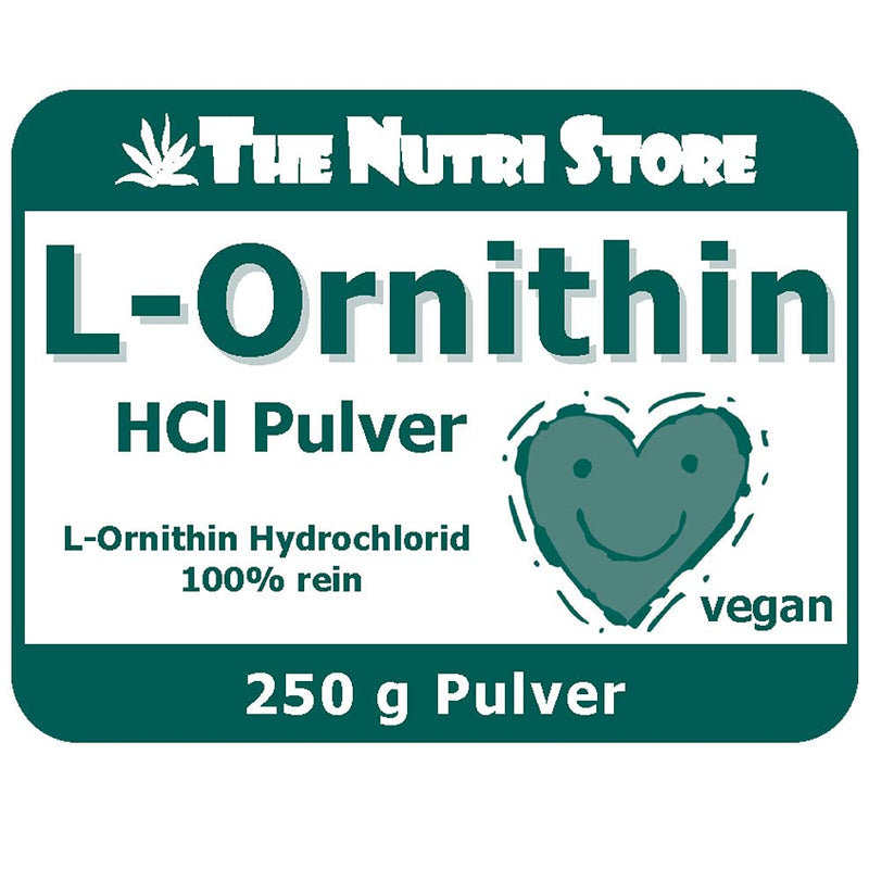 L-ORNITHINE HYDROCHLORIDE pure powder 250 g powder - NewNest Australia