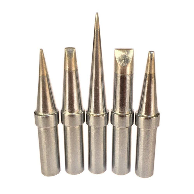 Quality ShineNow ET Soldering Tip Replacement for Weller WES51 WESD51 WE1010NA PES51 ET Tip Series 5PCS Tip Set with A Tip Holder 5pcs tip set with tip holder - NewNest Australia