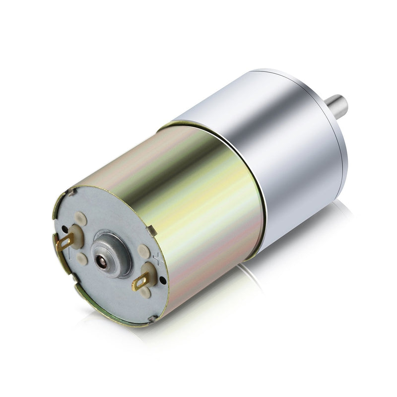 Greartisan DC 12V 10RPM Gear Motor High Torque Electric Micro Speed Reduction Geared Motor Centric Output Shaft 37mm Diameter Gearbox 12 Volt 10 RPM - NewNest Australia