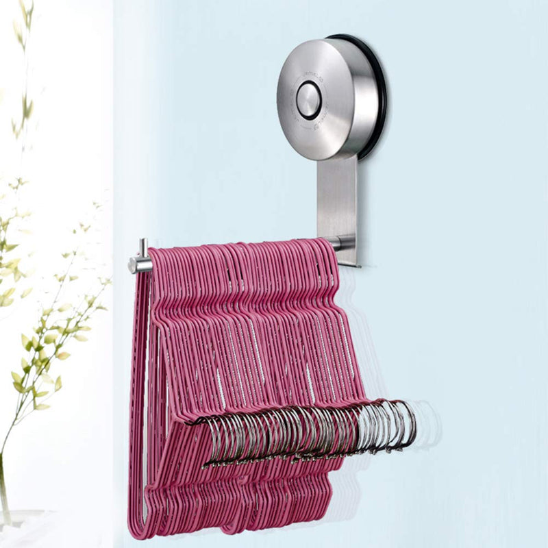 JOMOLA Vacuum Suction Cup Toilet Paper Holder Drill Free Bathroom Tissue Paper Roll Holder Stainless Steel Toilet Paper Hanger Brushed Finish Stainless Steel，silver - NewNest Australia