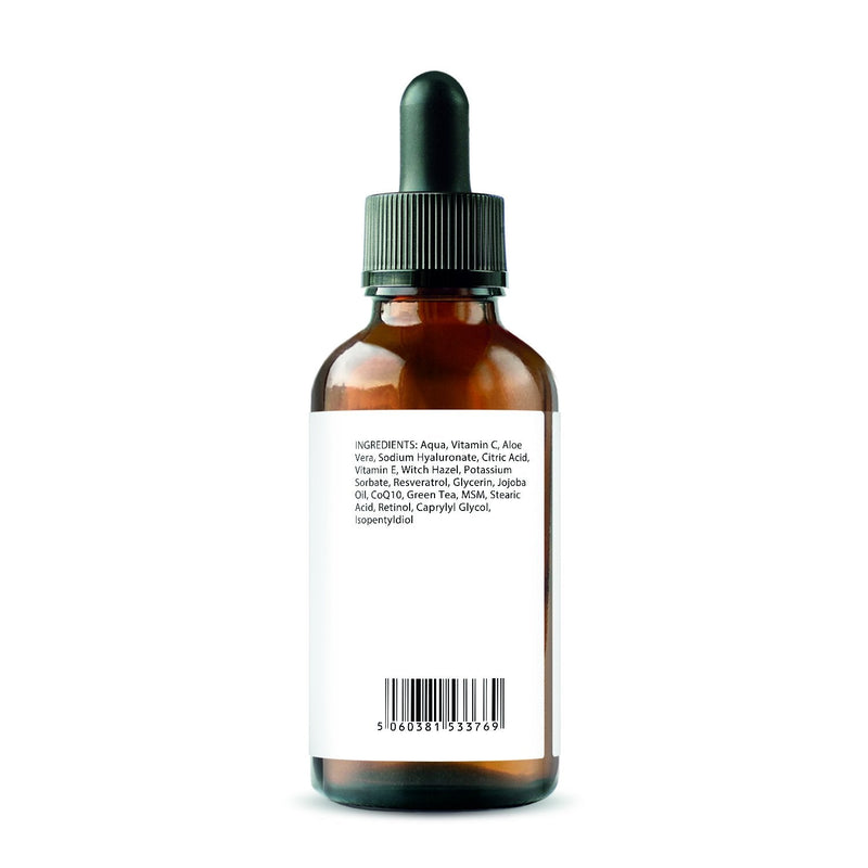 Triple Strength Hyaluronic Acid Serum - 6% Potency, Twice As Effective, Easily Absorbed Hyaluronic Acid With Extra Vitamins C & E, Resveratol And Coq10-30 Ml - Pureclinica - Sku:Haser30 - NewNest Australia