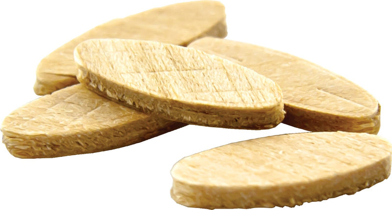 wolfcraft 2995404 Compressed Wafer Shaped Wood Joining Biscuits for Joining Wood Pieces, #R3, 90 Piece Jar - NewNest Australia