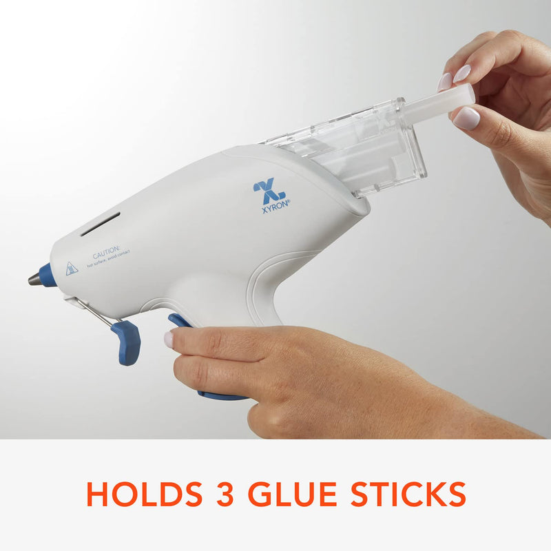 Xyron Full Size Multi-Stick Glue Gun, for Craft & Crafting Projects, Convenient Cartridge Holds up to 3 Sticks, Includes 10 Full Size 4" Glue Sticks (627144) - NewNest Australia
