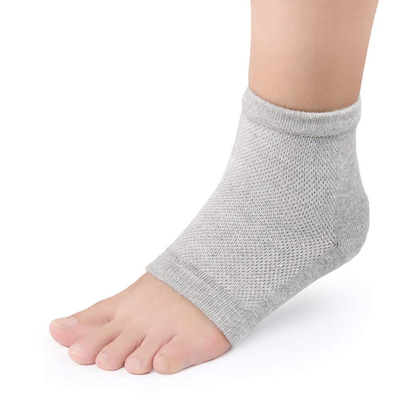 Gel Heel Socks, Moisturizing Socks, Toeless Socks for Anyone with Cracked Heels That Are in Pain and Need Relief,3 Pairs - NewNest Australia