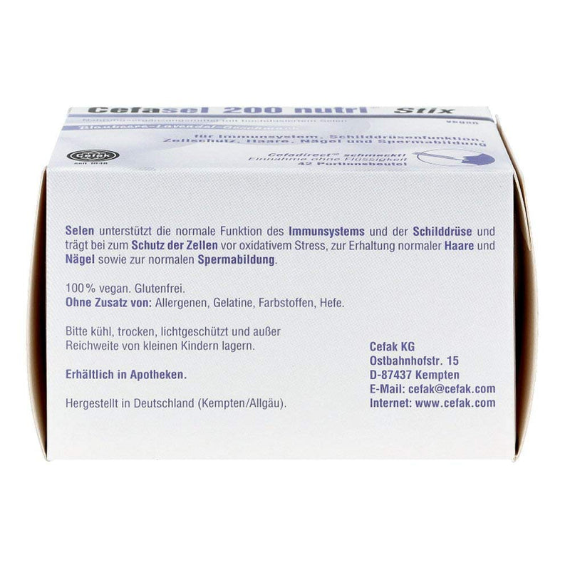 Cefasel 200 nutri Stix 42 pcs - NewNest Australia