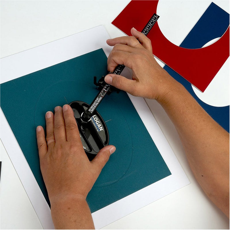 Logan Graphic Products Oval & Circle Mat Cutter Oval & Circle Cutter - NewNest Australia