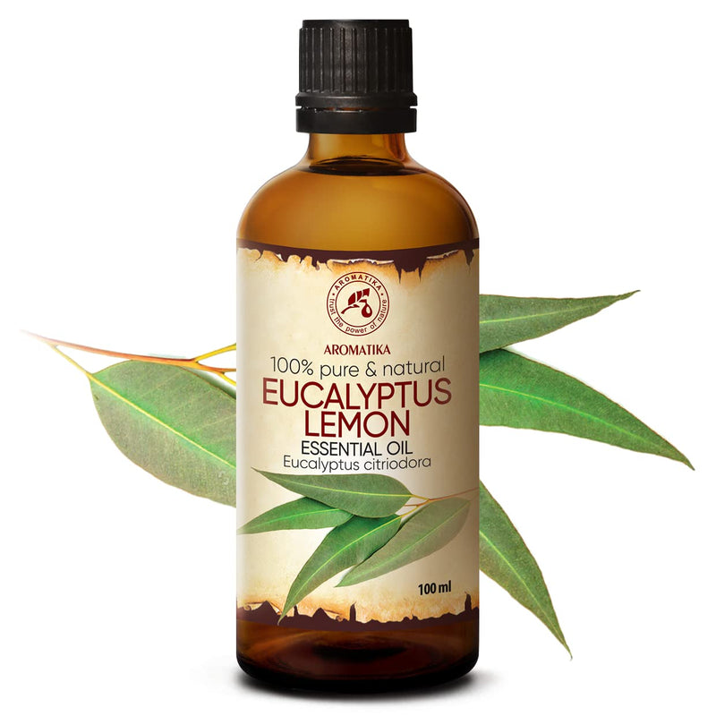 Eucalyptus Citriodora 100 Ml - Lemon Eucalyptus - 100% Pure And Natural Lemon Eucalyptus Oil - For Aromatherapy - Sauna - Aroma Diffuser - Oil Burner - Best For Beauty - NewNest Australia