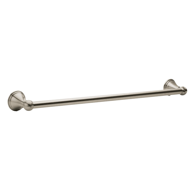 Moen DN8424BN Preston Collection 24-Inch Bathroom Single Towel Bar, Brushed Nickel 1 Pack - NewNest Australia