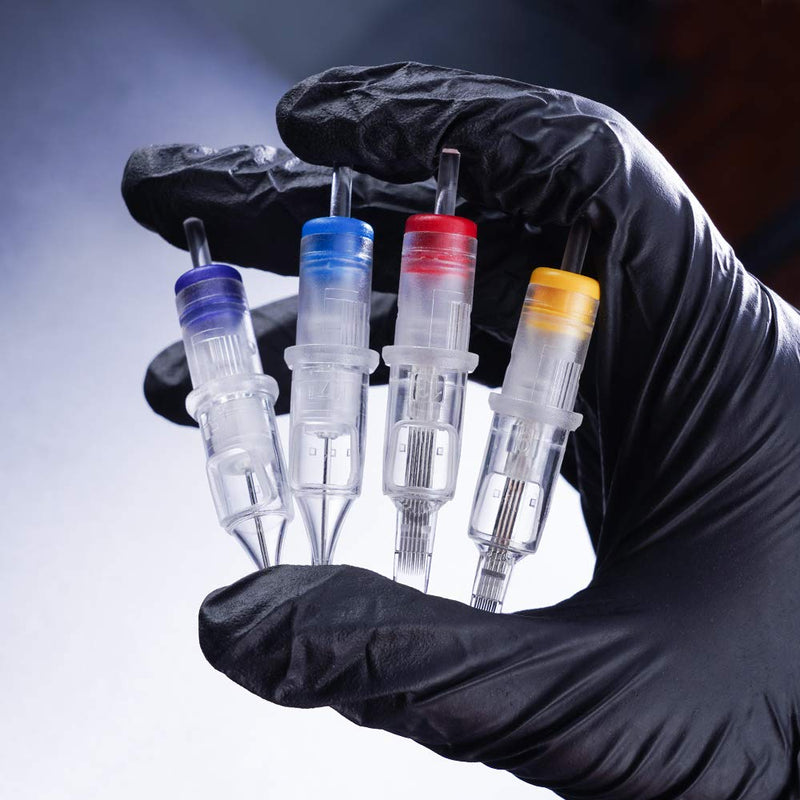 Dragonhawk Extreme Tattoo 20Pcs Cartridges Disposable Needles Standard 1201 Round Liner (1RL) 1RL - NewNest Australia