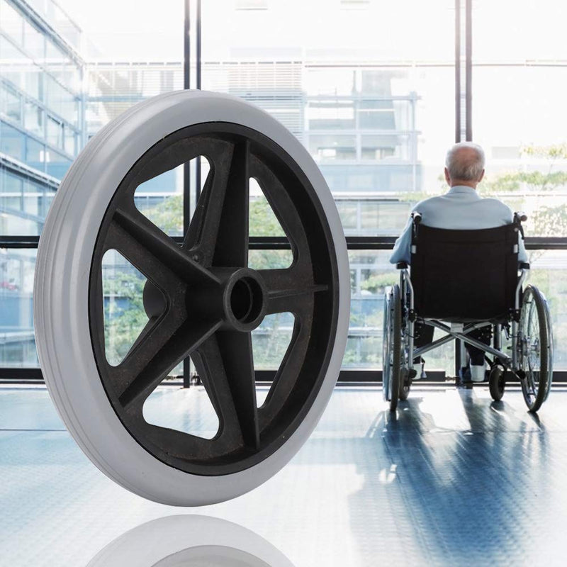 Replacement Wheel for Wheelchairs, Electric Wheelchair Wheels Wear-Resistant Wheelchair Replacement Parts Walker Accessory, 6 Inches / 8 Inches, 1 Pack(8 Pouces) 8 Pouces - NewNest Australia