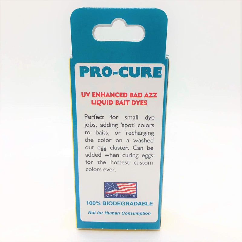 Pro-Cure Bad Azz Color Blast Liquid Bait Dye, 2-Ounce, Brilliant Blue Fluorescent - NewNest Australia