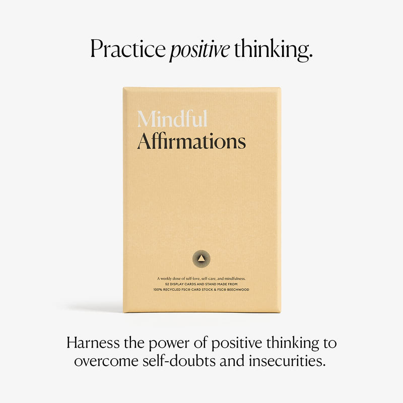 Intelligent Change Mindful Affirmation Cards (Deck of 52) - Weekly Positive Affirmations for Self-Esteem and Stress Relief - Mantras and Meditation Tools - Self-Care Gift for Gratitude Productivity - NewNest Australia
