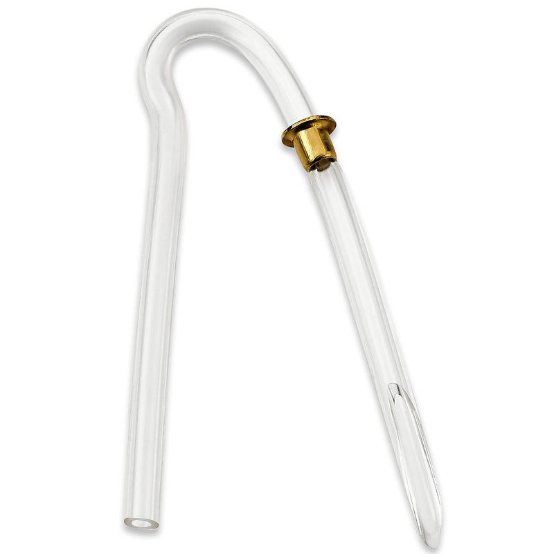 Hearing Aid Tubes - Size #13 Preformed BTE Earmold Tubing - (Pack of 6) 3.5 x 2mm with Gold Tube Lock Replacement Tube - Flexible Medium Wall Tubes Compatible with Most Hearing Aid Brands - NewNest Australia