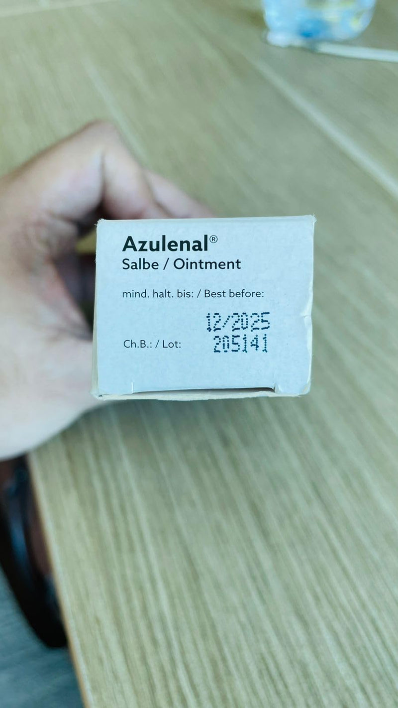 Azulenal® wound and healing ointment with guaiazulene | Ointment After Eczema Wound Ointment Baby Cream and Breastfeeding Mothers | Wound care ointment for diaper rash, itching and sore nipples 20 g (pack of 1) - NewNest Australia