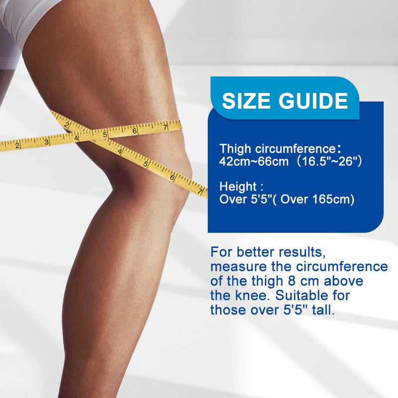 Bukihome Shower Watertight Foot Protector, Adult Leg Cast Covers, Extra Large Capacity for 198 Pounds Adult Thigh Tension & Super Waterproof Leg Protector Legs - NewNest Australia