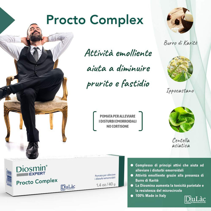 Natural Hemorrhoid Cream Dulàc Rich in Bioflavonoids and Shea Butter, Piles Treatment Cream Useful for Microcirculation and for Relieving Itching and Discomfort, Without CORTISONE - NewNest Australia