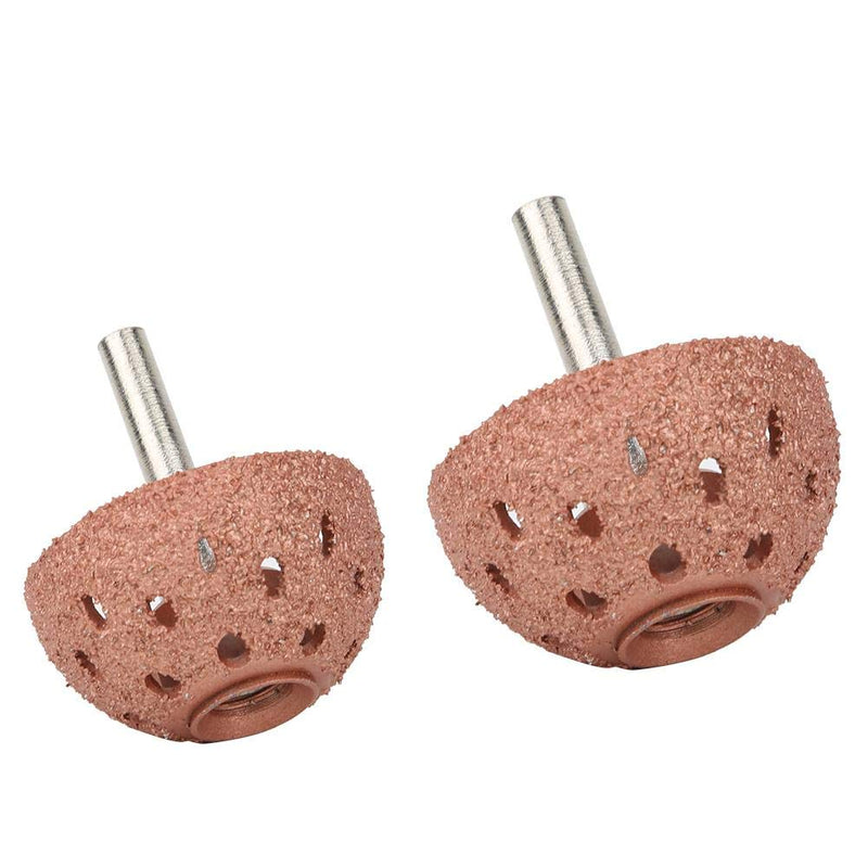 2PCs Tungsten Carbide Buffing Wheels of Different Sizes, Tungsten Steel Bowl Type Tire Repair Grinding Head Rotary Tools with 6mm Shank - NewNest Australia
