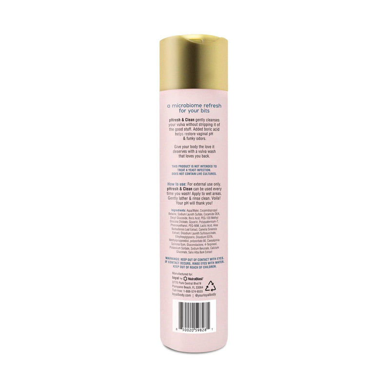 Loyal Body pHresh and Clean pH Balance Feminine Wash with Boric Acid | Odor-Control | 10fl oz - NewNest Australia
