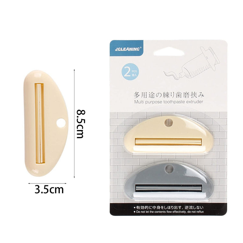 4 Pieces Toothpaste Squeezer Dispenser Clip Tube Toothpaste Squeezer Plastic Toothpaste Clips Toothpaste Cap Dispenser for Toothpaste Hand Cream Cosmetics (4 Color) - NewNest Australia
