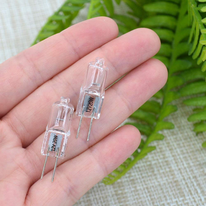 G4 Bulb, 10 Pack Halogen G4 12V 10W with G4 Bi-pin Base, High Output G4 Light Bulb 12V 150LM 3000Hrs Long Lifetime, G4 Dimmable, CRI100 & 2800K Warm White, G4 Halogen Bulb 10W for Cabinet Light Bulbs 10.0 Watts - NewNest Australia
