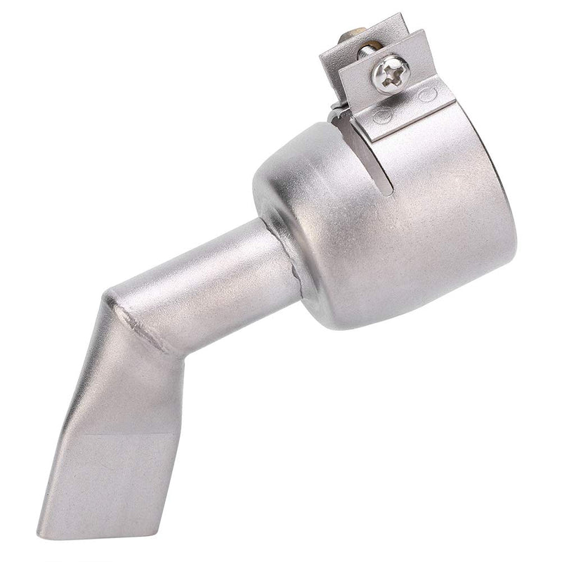 2Pcs Welding Gun Nozzle, Flat 120 Degree Stainless Steel Hot Air Gun Welding Nozzle for PVC PP Plastic Plates, Welding Nozzle Weld Torch Accessories - NewNest Australia