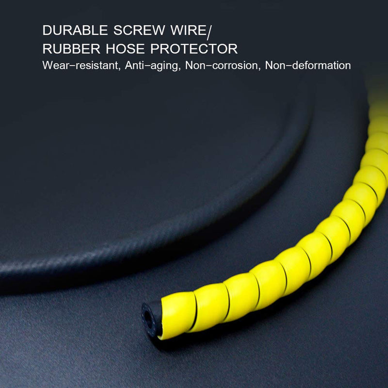 Dog and Cat Cord Protector 32.8ft Wire Protector Sleeve Covers for Cord Protects Your Pets from Chewing Through Insulated Cables 5 PCS/Pack 32.8ft in Total 10mm Width by FUNZON - NewNest Australia