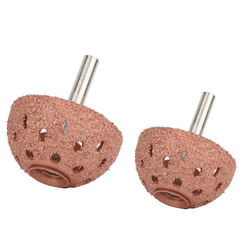 2PCs Tungsten Carbide Buffing Wheels of Different Sizes, Tungsten Steel Bowl Type Tire Repair Grinding Head Rotary Tools with 6mm Shank - NewNest Australia