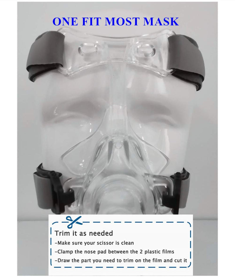 CPAP Nose Pads Nasal Gel Pad, CPAP Cushions Better Seal Custom Design Universal Fit for Most Masks (3 Pack) - NewNest Australia