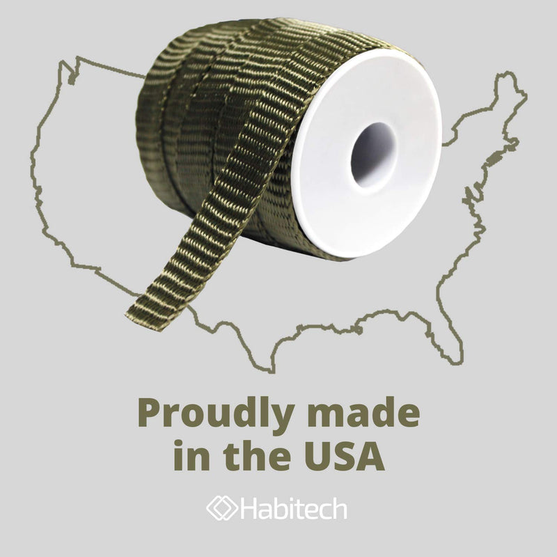 Habitech 45' Tree Tie Strap Staking and Guying Material - Made in USA - 1,800 Lbs Strength - NewNest Australia