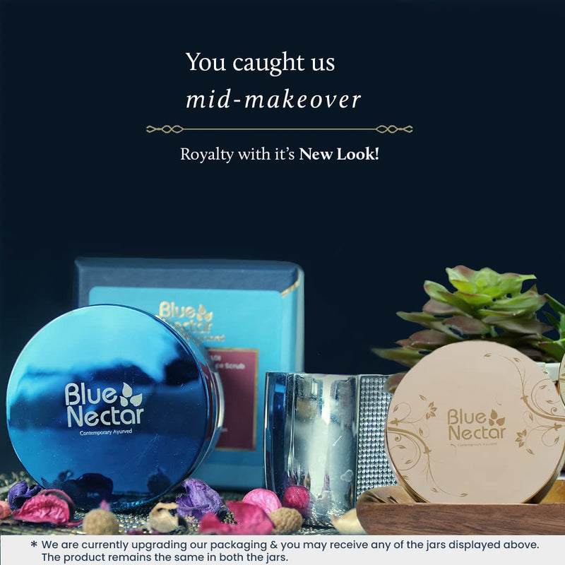 Blue Nectar Natural SPF Face Moisturiser - Ayurvedic Day Face Cream with SPF 30 - Brightening SPF Sunscreen Face Moisturizer - Natural Sun Care & Tanning Face Cream with Ayurvedic Herbs - NewNest Australia