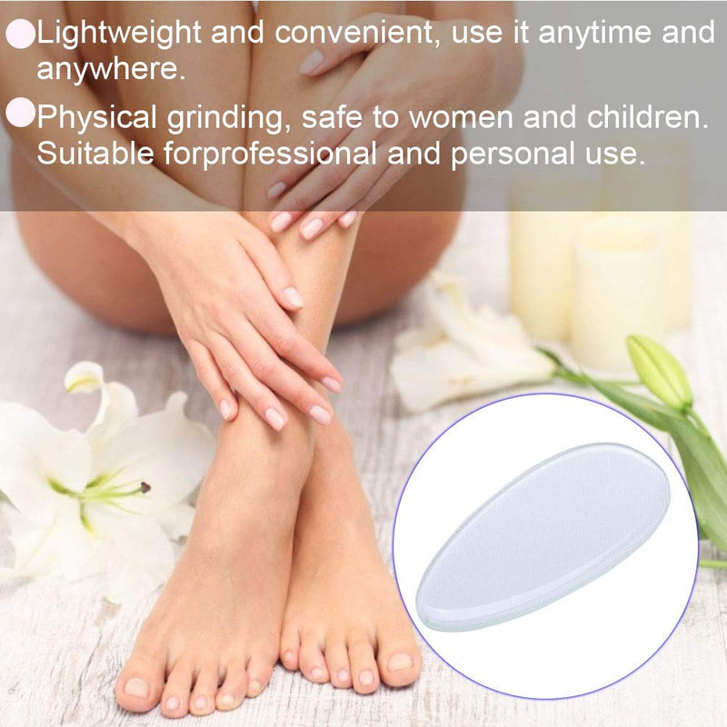 Glass Foot File, Professional Durable Hard Skin Removal Foot File Pedicure Scraper Foot Care Tool for Soft Feet - NewNest Australia