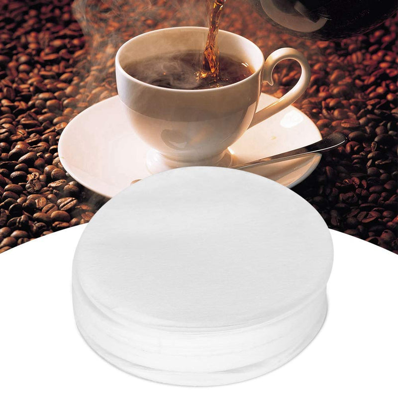 100Pcs Per Set Coffee Filter Paper Replacement Filter For Coffee Mocha for Kitchen Accessories(No. 6 60mm) No. 6 60mm - NewNest Australia