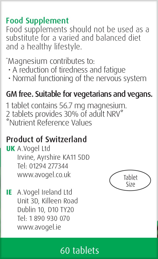 A.Vogel Menopause Support | For Perimenopause, Menopause & Postmenopause Symptoms | Menopause Supplement with Soy Isoflavones, Magnesium & Hibiscus | 60 Tablets 60 Count (Pack of 1) - NewNest Australia