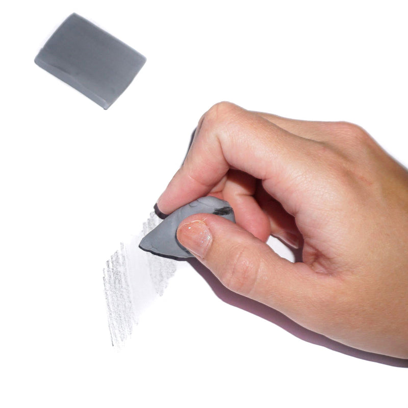 June Gold Kneaded Rubber Erasers, Gray, 18 Pack - Blend, Shade, Smooth, Correct, and Brighten Your Sketches and Drawings - NewNest Australia