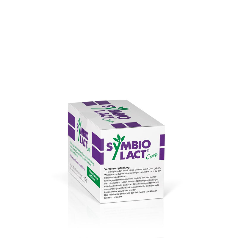 SymbioLact Comp.: Probiotic powder, lactic acid bacteria and biotin for the intestines and intestinal mucosa, 30 bags 30 portions (pack of 1) - NewNest Australia