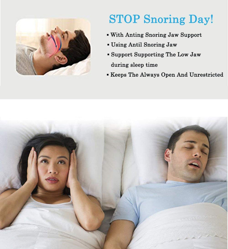 Anti Snoring Chin Strap, Advanced Snoring Solution and Anti Snoring Devices, Adjustable Stop Snoring Head Band for Men and Women Sleep Aid Snoring Devices [2019 Upgraded Version] - NewNest Australia