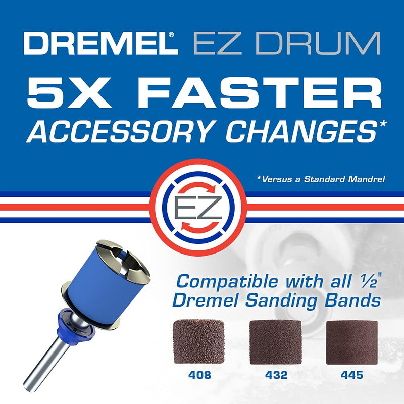 Dremel EZ686-01 EZ Lock Sanding and Grinding Rotary Tool Accessory Kit- Includes Sanding Discs/Bands and Grinding Stones- Perfect for Detail Sanding and Sharpening Old Model - NewNest Australia