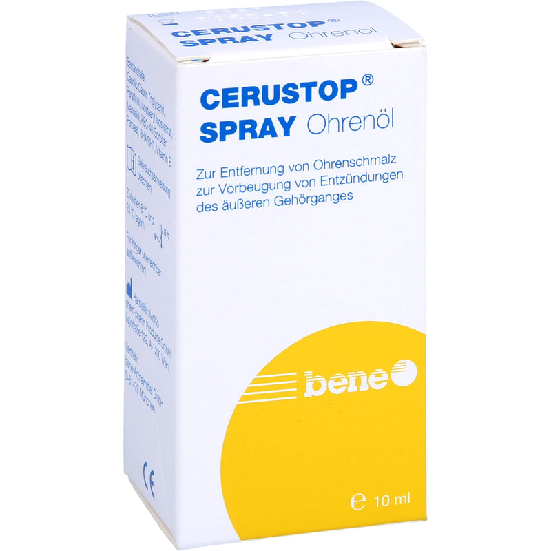 Cerustop ear oil spray, 10 ml - NewNest Australia