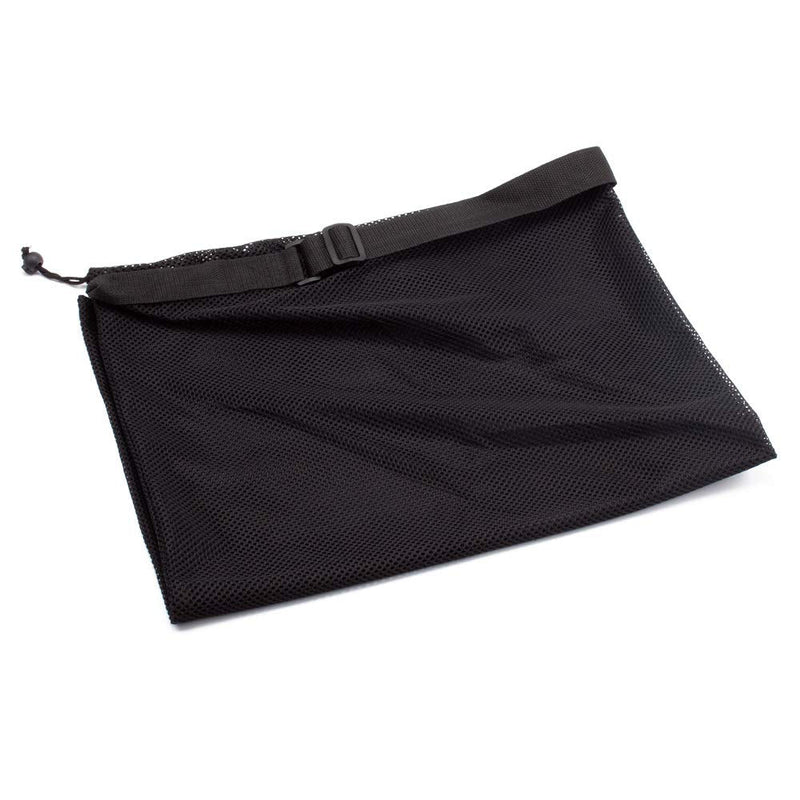 Extra-Large Mesh Sports Ball Drawstring Bag | Sports Equipment Bag with Adjustable Shoulder Strap for Gym Training, Soccer, Football, Basketball, Volleyball, Swimming Black - NewNest Australia