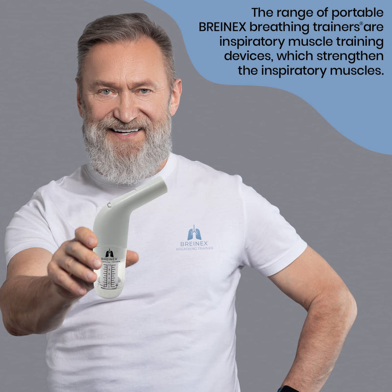 BREINEX® Breathing Trainer OPEP Exercise Device | Improve & Train Lung Endurance & Unblocks Airways | Naturally Clear Mucus from Airways & Improve Lung Capacity (Medium Resistance | BREINEX Plus) Medium Resistance - NewNest Australia