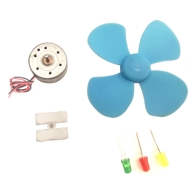 EUDAX DIY DC Power Micro Motor Wind Turbine Electricity Generator Blades Model - NewNest Australia