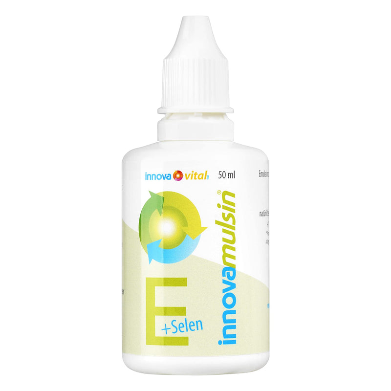 innova Mulsin Vitamin E, Selenium, Emulsion - active cell protection for beautiful skin | Premium quality with selenium | Germany - NewNest Australia