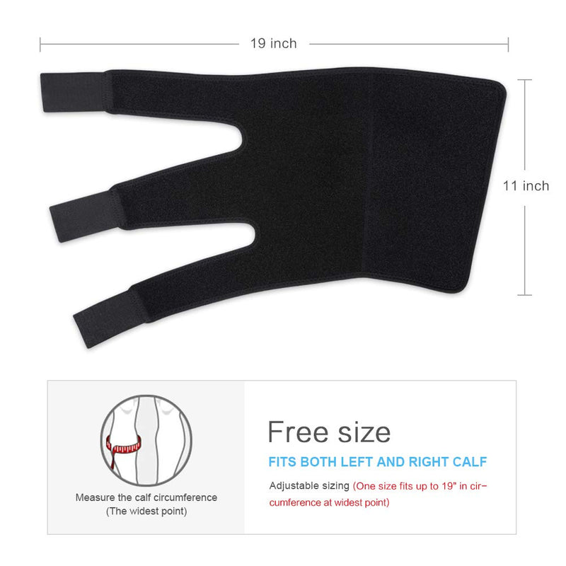Calf Bandage Adjustable, Calf Compression Bandage Muscle Fiber Tear Compression Calf Bandage Shin Splint Lower Leg Bandage Muscle Pain Support - NewNest Australia