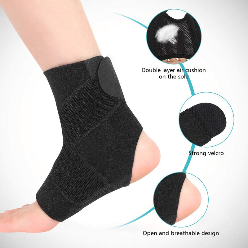 Ankle Support Brace, Compression Ankle Wrap Strap Adjustable Sleeve for Acute Injury Rehabilitation, Effective Relief for Chronic Ankle Discomfort, Arthritis, Tendonitis Ankle Brace 01 - NewNest Australia