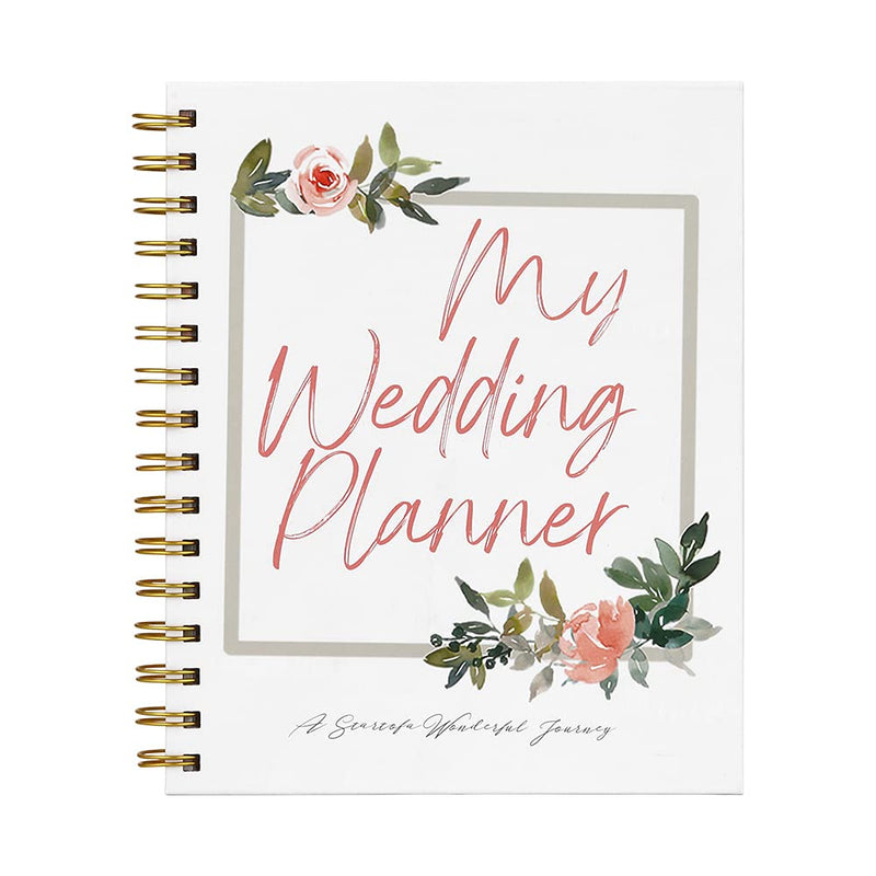 Wedding Planner Book and Stickers Wedding Organizer Engagement Wedding Scrapbook Diary Engagement Gift Book & Calendar - NewNest Australia