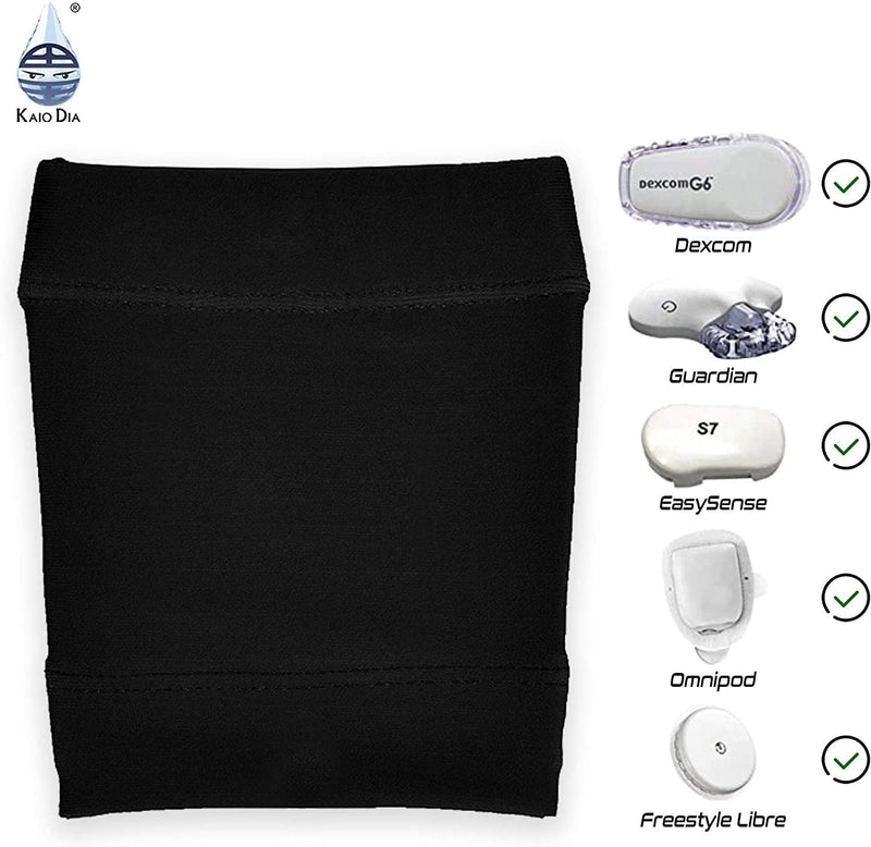 Dia-Band, glucose sensor protection bracelet Freestyle Libre, Medtronic, Dexcom or Omnipod - comfortable, reusable diabetic band. M (27-30cm) - NewNest Australia