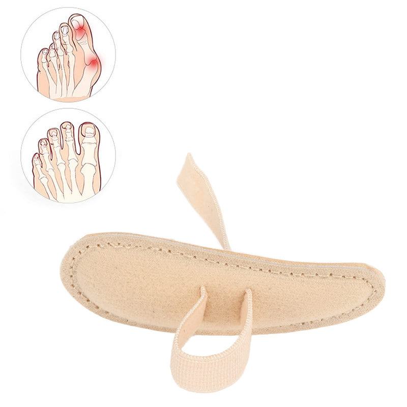 Hammer Toe Cushion, Adjustable Toe Cushion Corn Pads Adjustable Hammer Toe Splint Toe Corrector Separators for Crooked Toes, Claw and Overlapping Toes (Left Foot) Left Foot - NewNest Australia