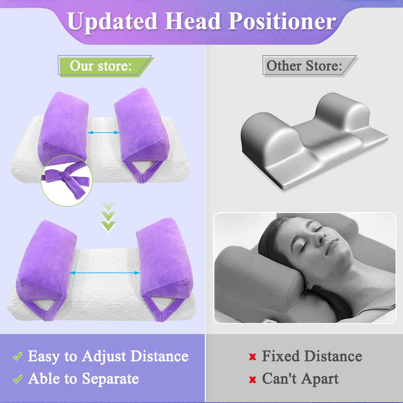 Anti-Aging Pillow For Women, Anti-Wrinkle Face Beauty Pillow, Head Stabilizer, Back Sleep Training Pillow, Face Up Head Positioning, Wrinkle Prevention For Face, Post Surgery - NewNest Australia